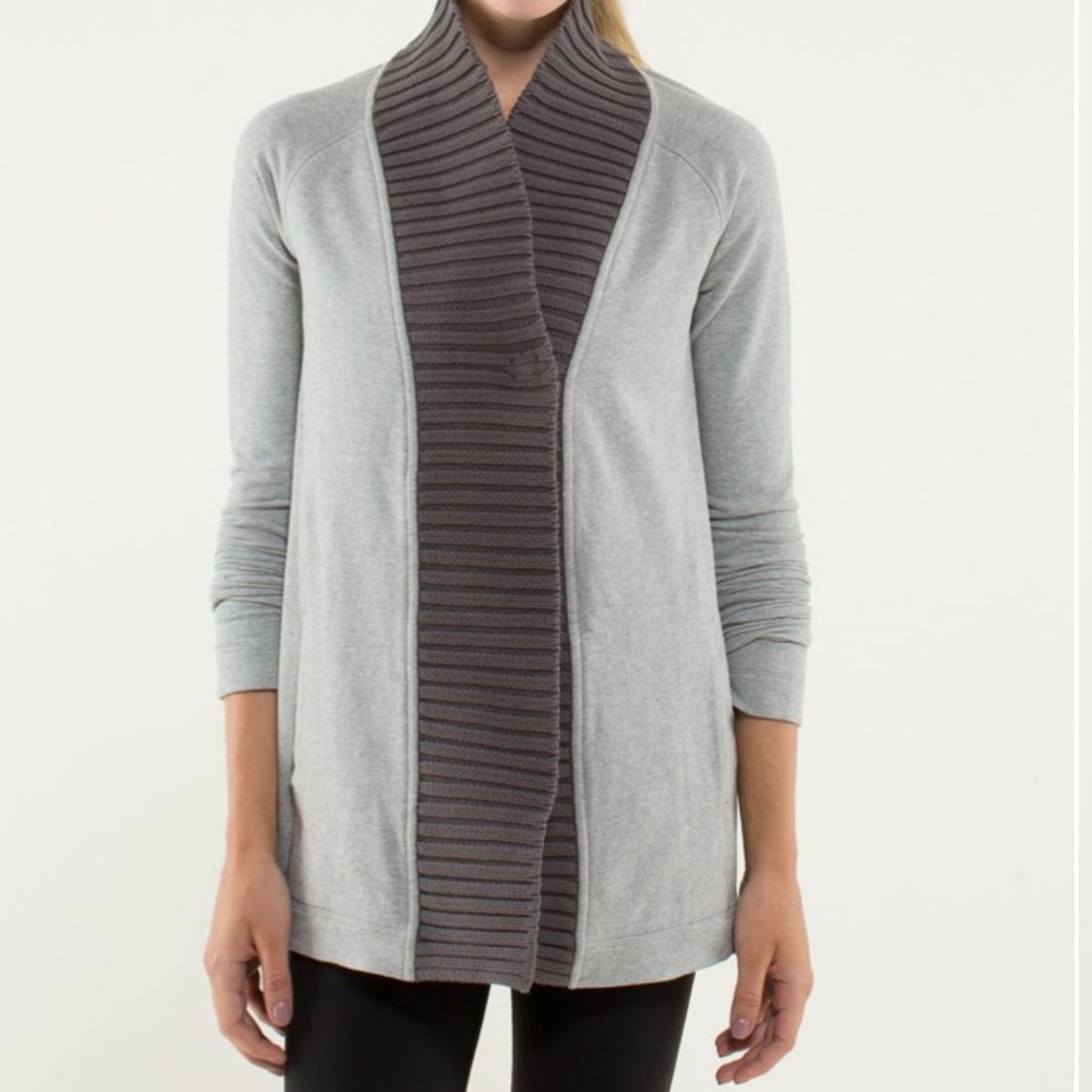 Lululemon Bliss Break Wrap Heathered Medium Grey